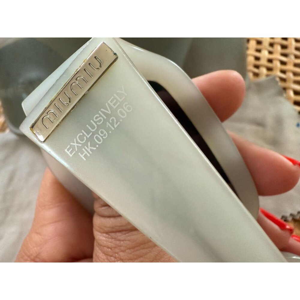 Vintage Miu Miu Smu-Series Oversized Rectangular … - image 5